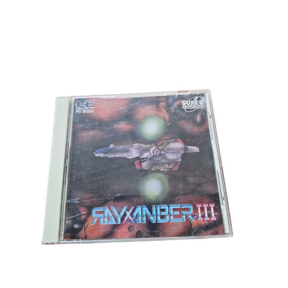 Vintage Rayxanber3 PC Engine HESystem HuCard Data West Used Japan Game - Picture 1 of 3